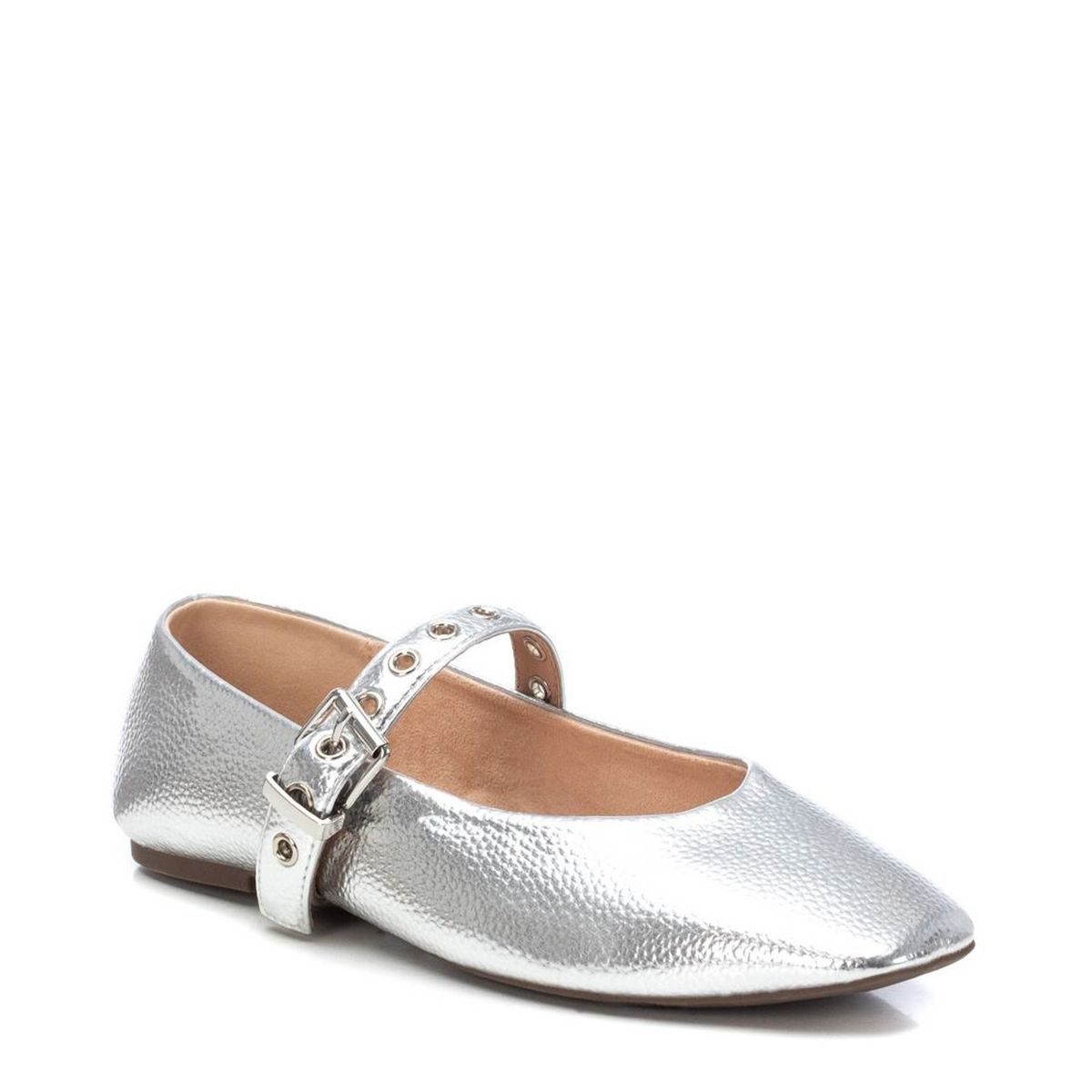 XTI - Zapato Casual Mujer Plateado Xti