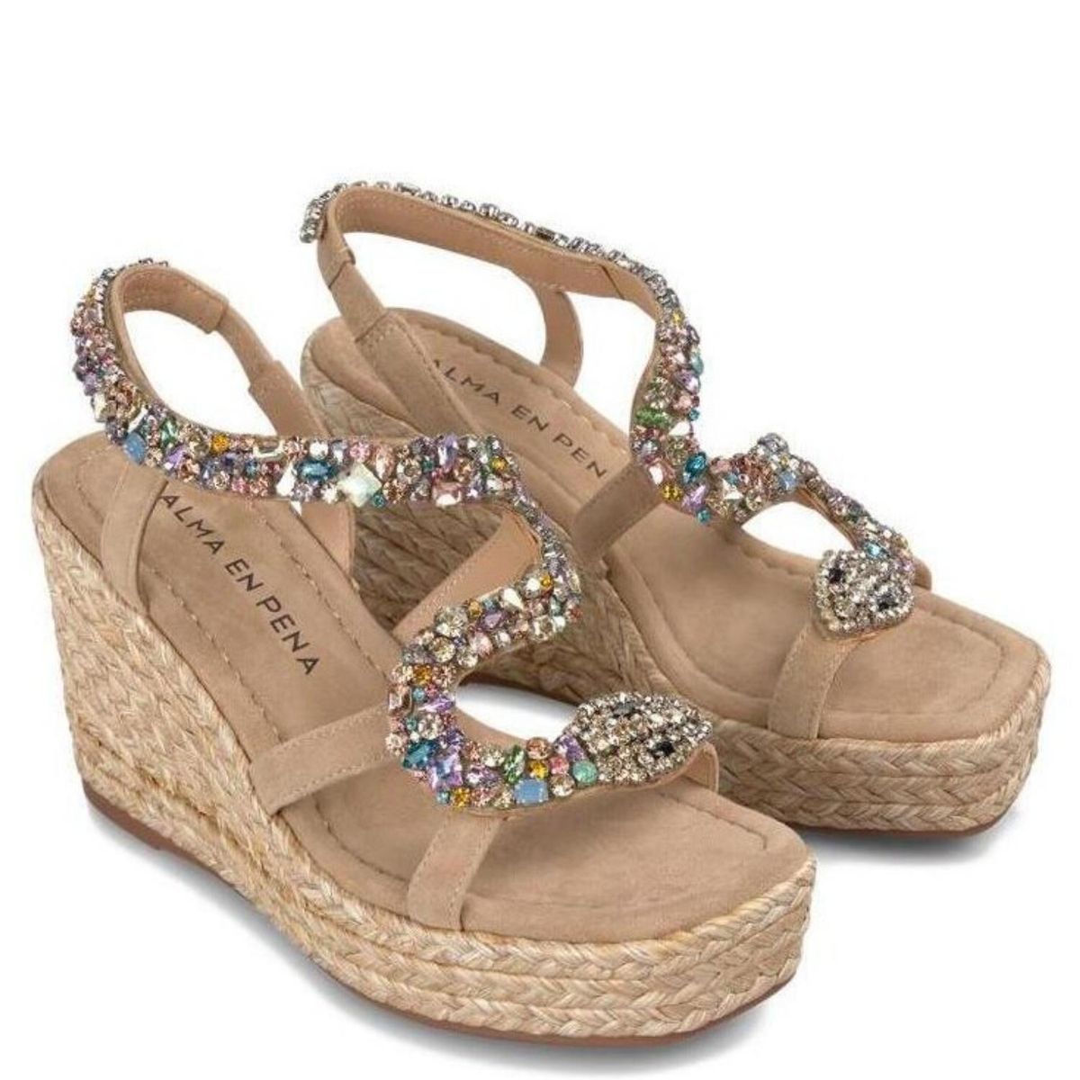 ALMA EN PENA - Sandalia Mujer Café Alma En Pena