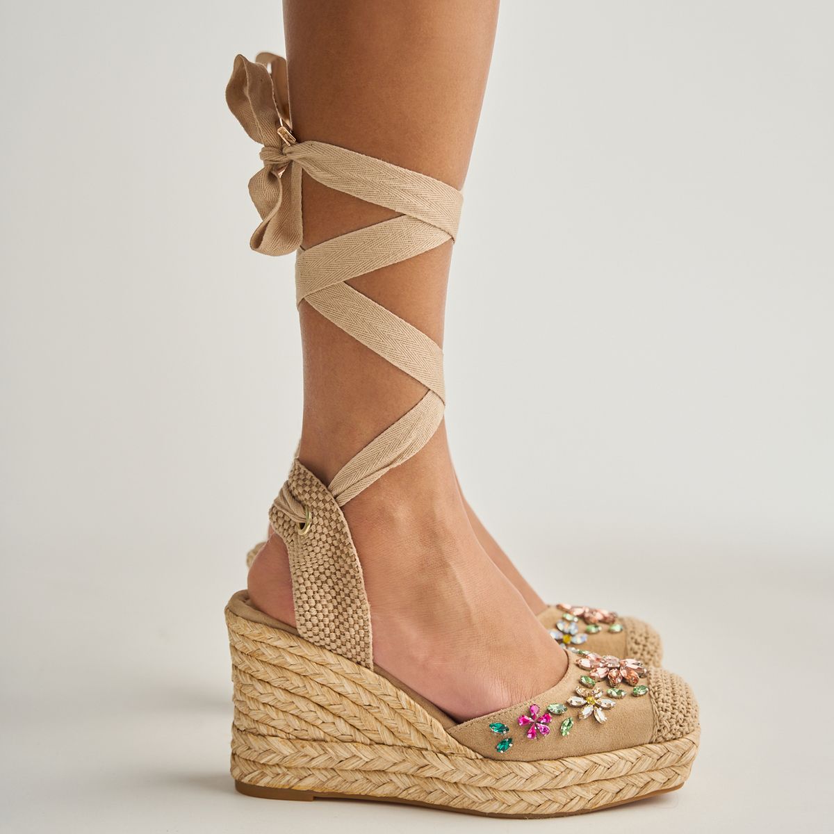 ALMA EN PENA - Sandalia Mujer Cuero Café Alma En Pena