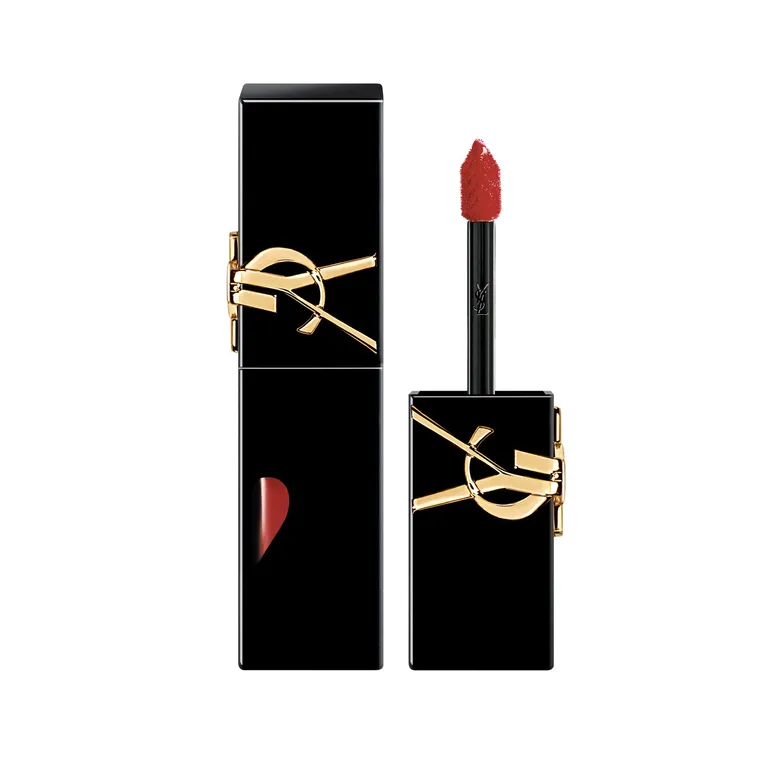 YSL The Inks Vinyl Cream - Tinta de labios brillante hidratante y de larga duración.