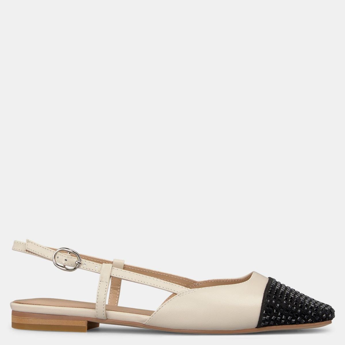 ALMA EN PENA - Ballerina Mujer Cuero Blanco Alma En Pena