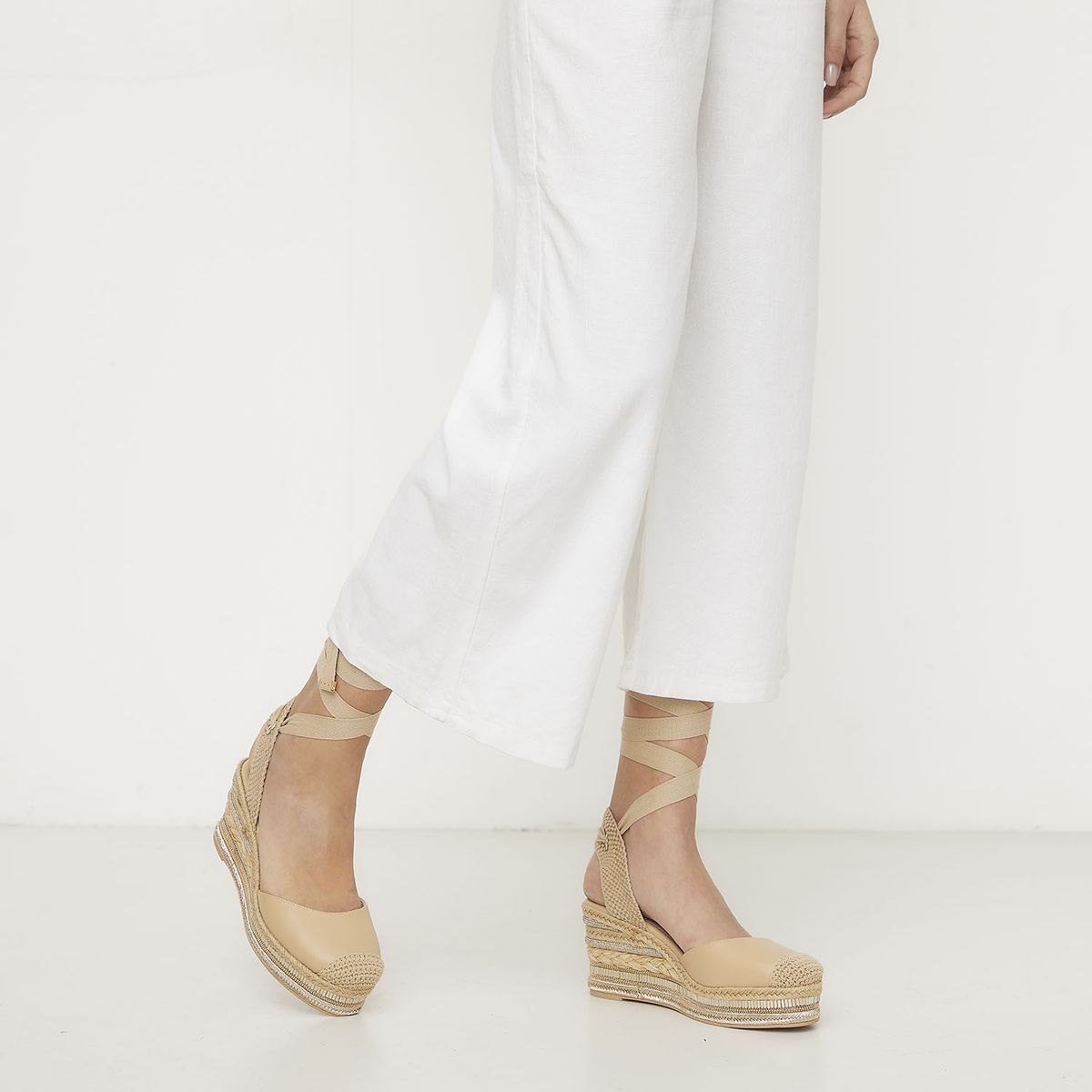 ALMA EN PENA - Sandalia Mujer Cuero Café Alma En Pena