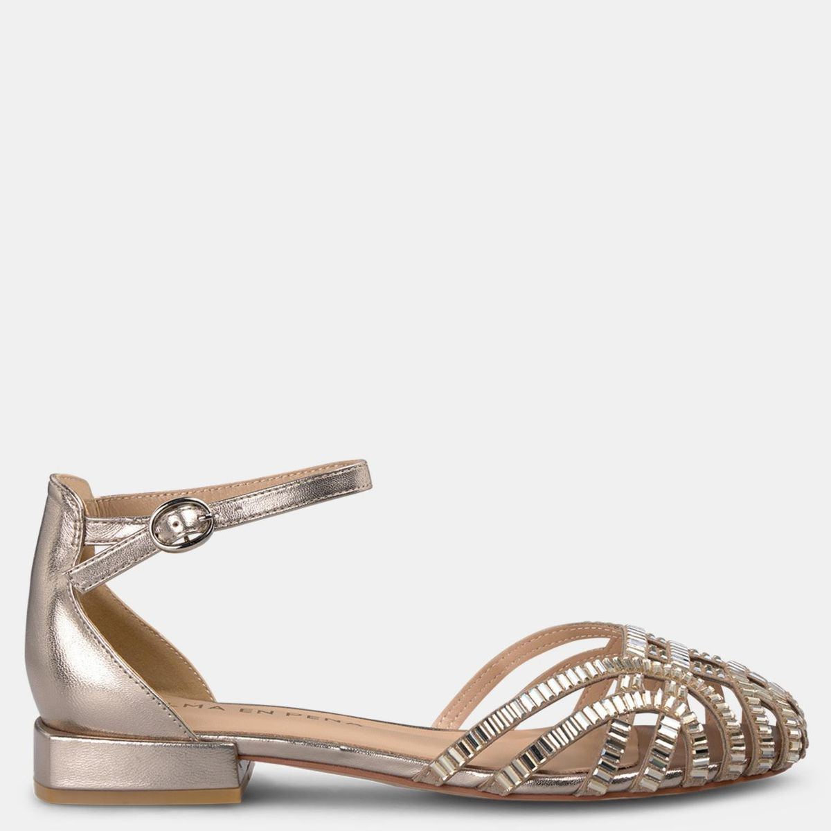 ALMA EN PENA - Zapato Casual Mujer Dorado Alma En Pena