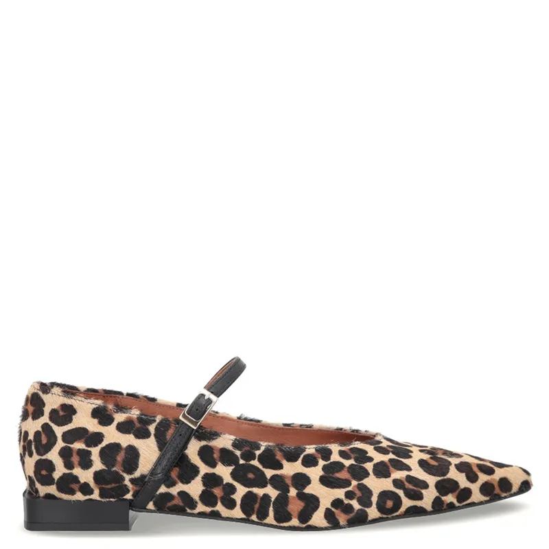 URCO - Ballerina Mujer Cuero Animal Print Urco