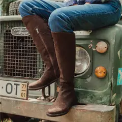 URCO - Bota Caña Alta Mujer Café