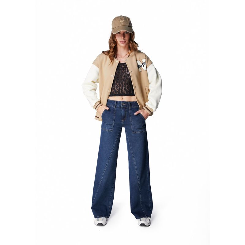 EFESIS - Efesis Jeans mujer palazzo alto
