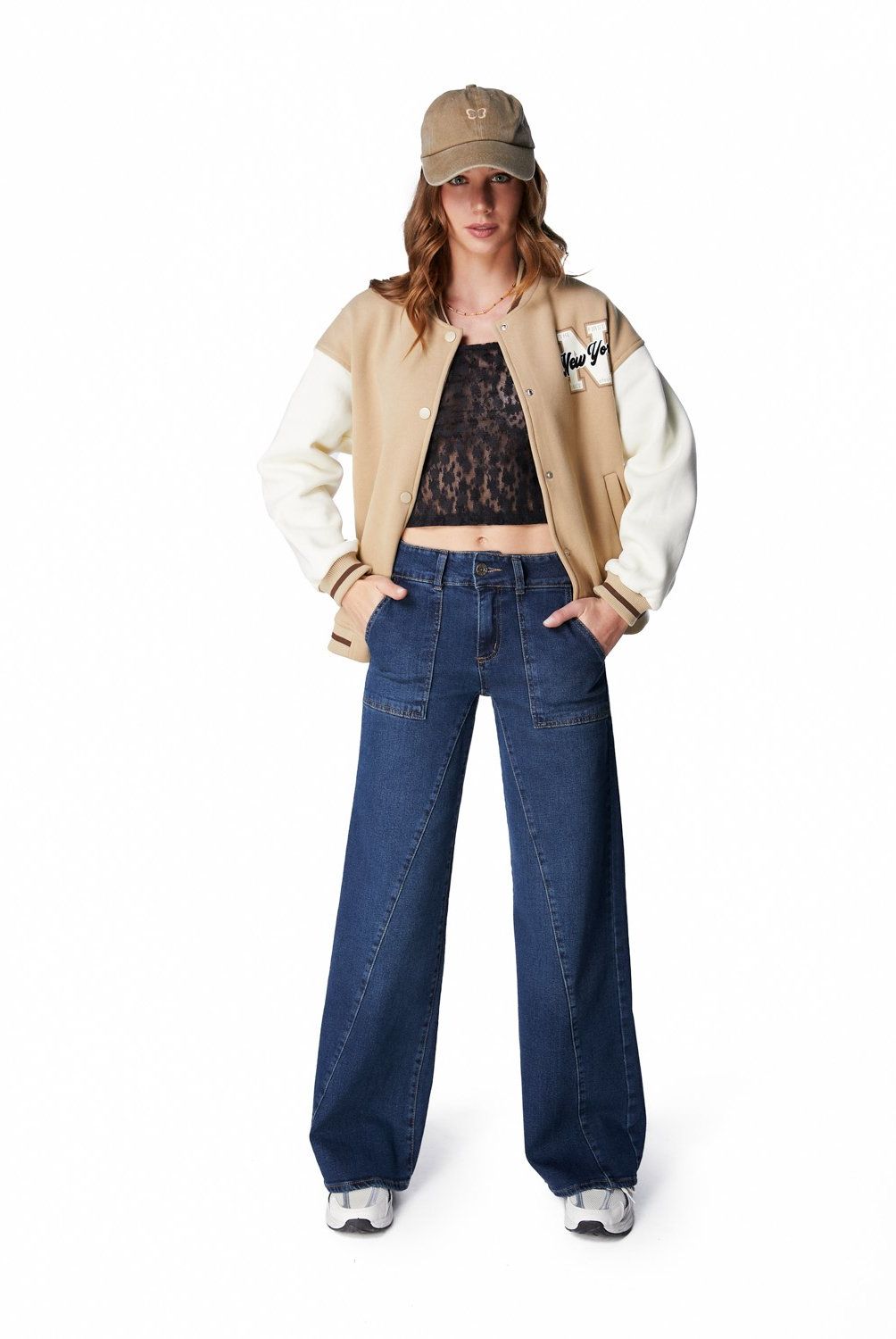EFESIS - Efesis Jeans mujer palazzo alto