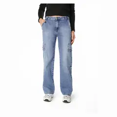 EFESIS - Jeans mujer wide leg alto