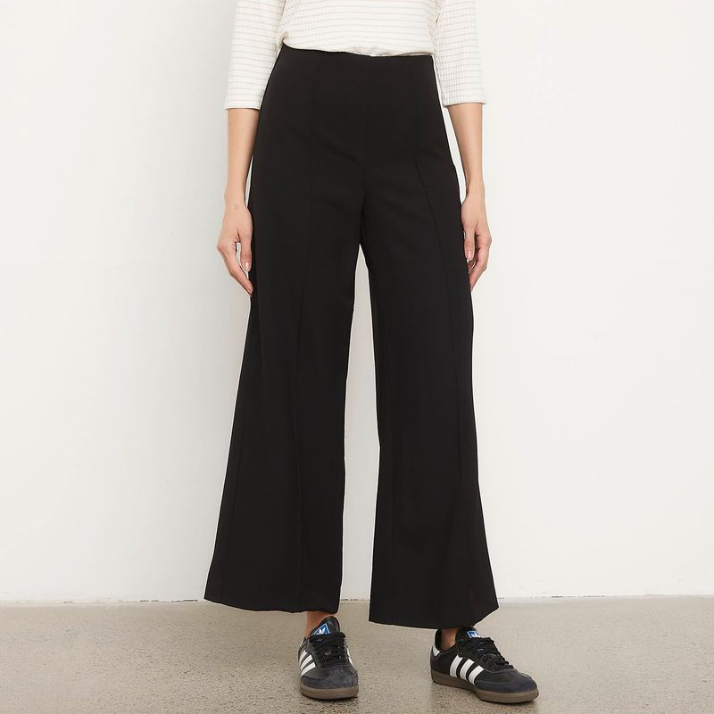 APOLOGY - Pantalón Básico Tiro Alto Mujer Apology