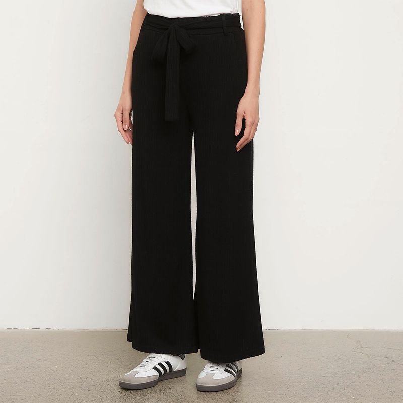 APOLOGY - Pantalón Básico Tiro Alto Mujer Apology