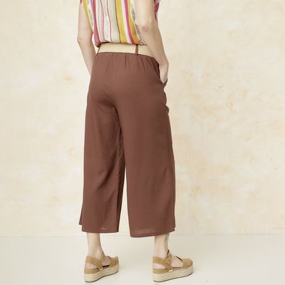 Imagen 2 del producto Pantalón Tiro Alto Lino Mujer S.Cocci