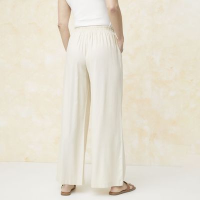 Imagen 2 del producto Pantalón Tiro Alto Lino Mujer S.Cocci