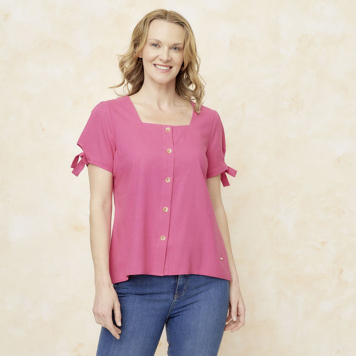 S COCCI - Blusa Mujer Manga Corta S.Cocci