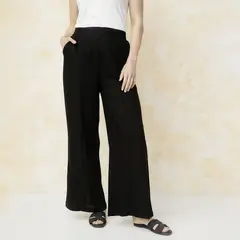 S COCCI - Pantalón Tiro Alto Lino Mujer S.Cocci