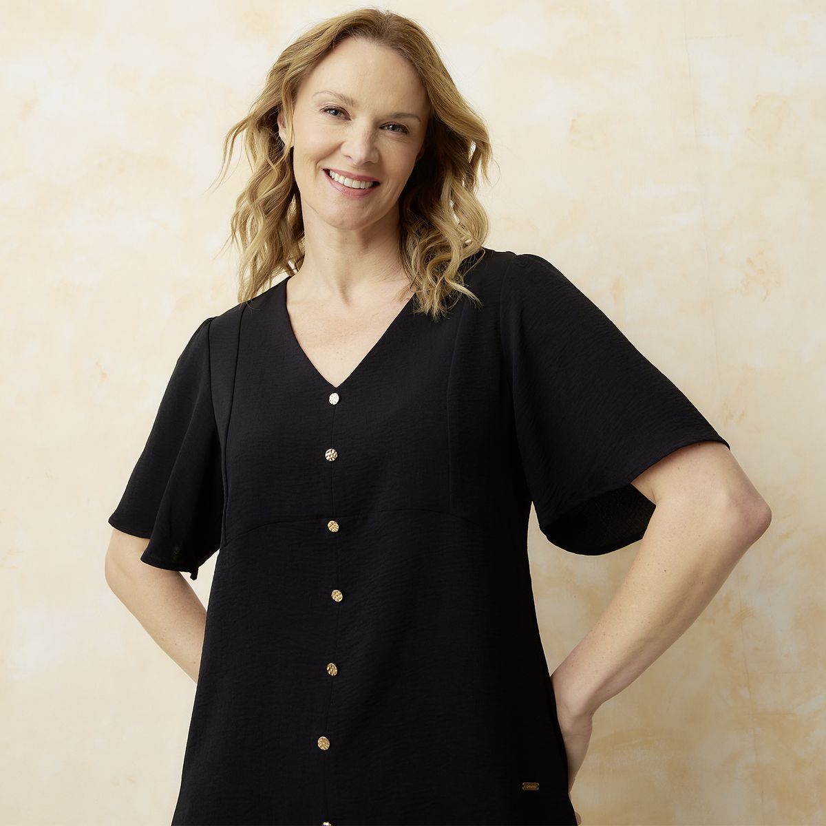 S COCCI - Polera Mujer Manga Corta S.Cocci