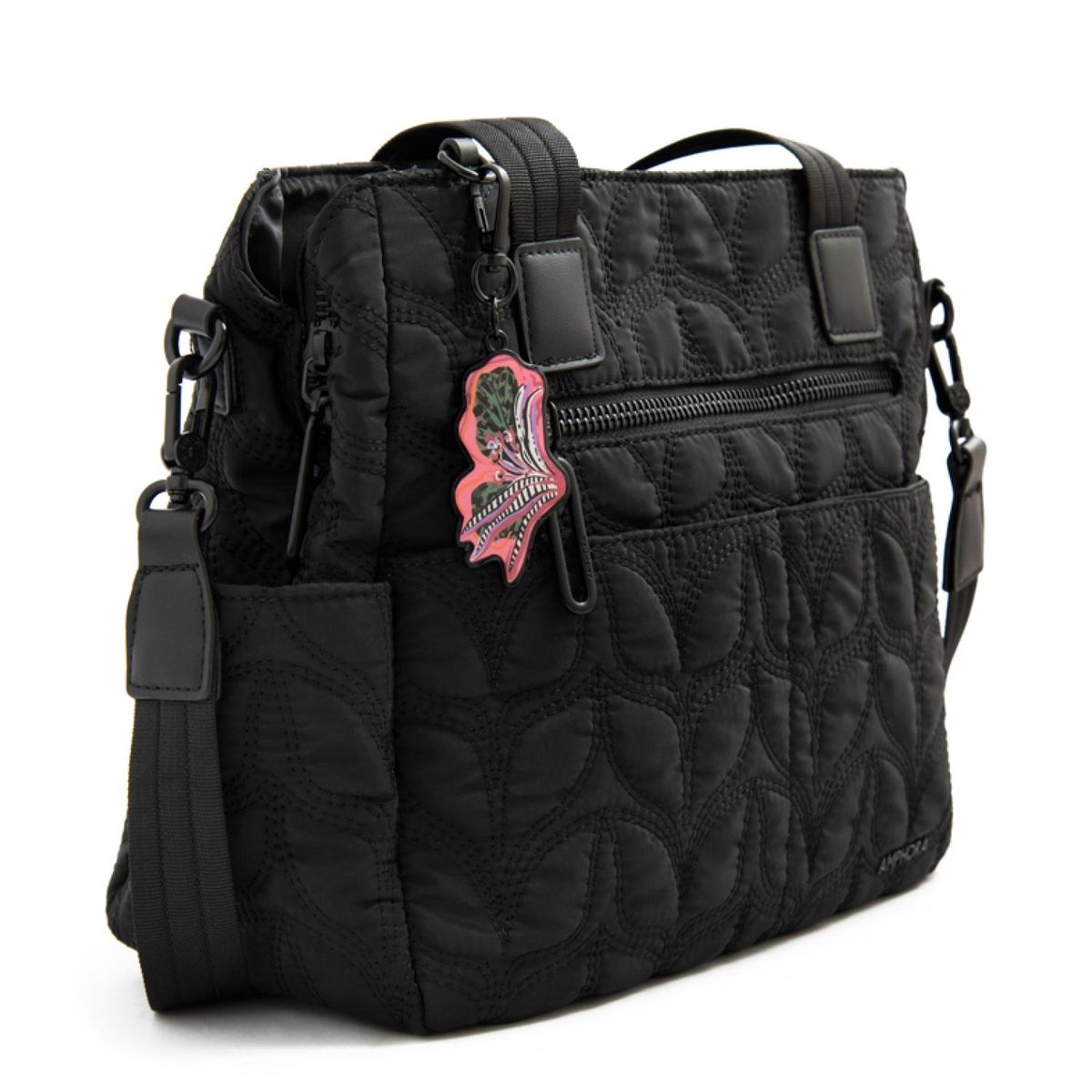 AMPHORA - Cartera Dos Asas Trinidad Negro Mujer Amphora