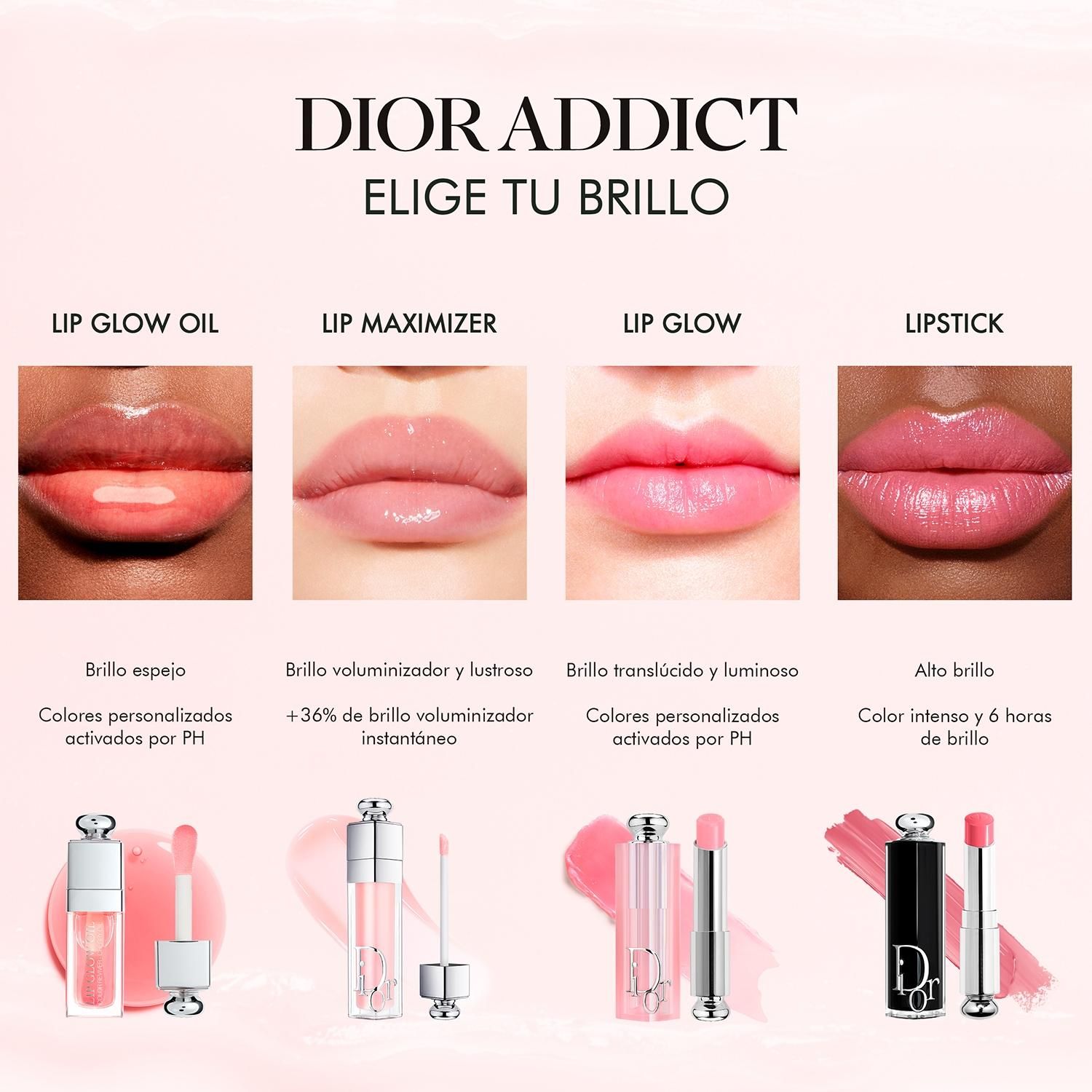 【値下げ】7本　Dior Addict Lip Glow DIOR Dior Addict Lip Glow - Bálsamo labial con color activado por