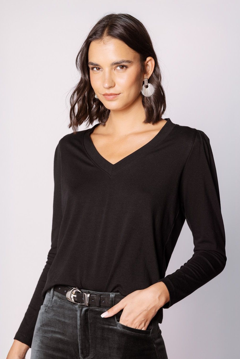 SINGOLARE - Polera Cassie Vint Mujer Singolare