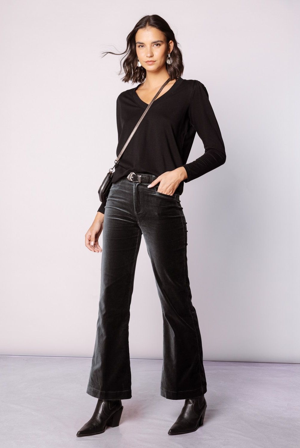 SINGOLARE - Polera Cassie Vint Mujer Singolare