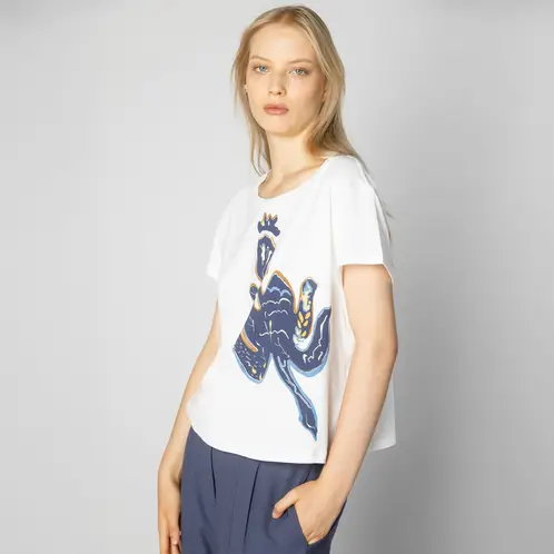 SINGOLARE - Polera Lena Mujer