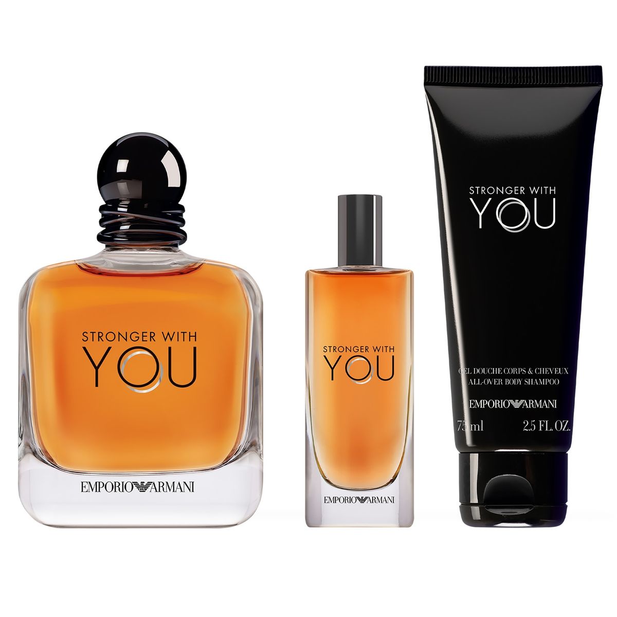 GIORGIO ARMANI - Perfume Hombre Emporio Stronger With You Eau de Toilette 100ml + 15ml + Gel de Ducha 75ml Giorgio Armani
