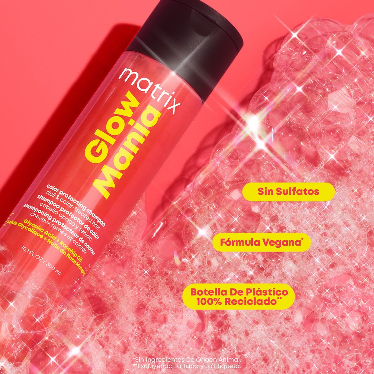 MATRIX - Shampoo Protección del Color Glow Mania 300 ml