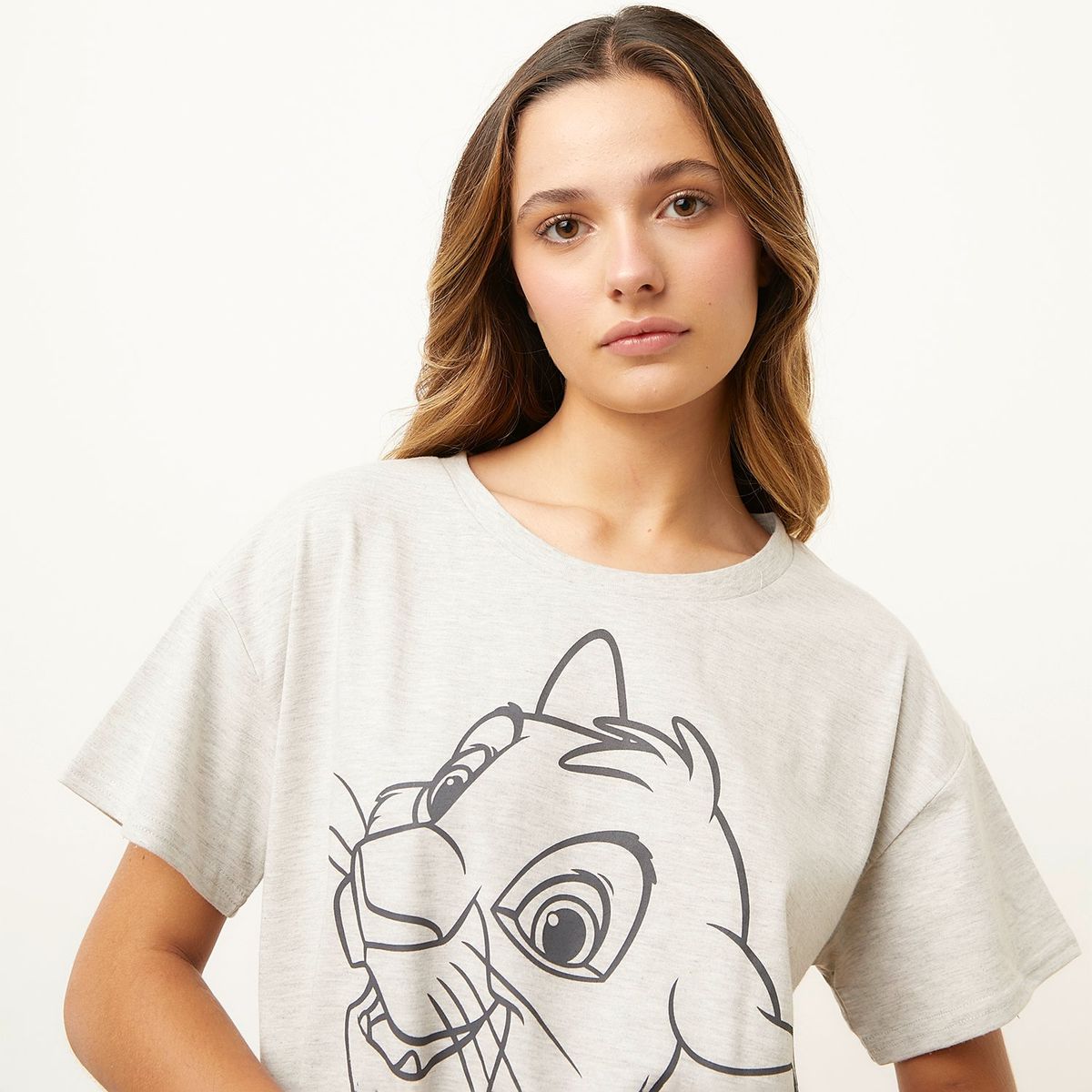 DISNEY - Pijama Simba Lineal El Rey León Mujer Disney