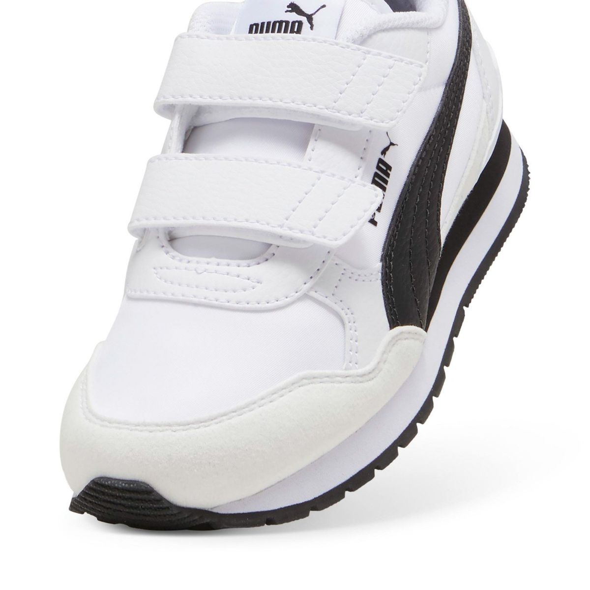 PUMA - St Runner V4 Zapatilla Urbana Unisex Niño Blanco (28 a 35) Puma