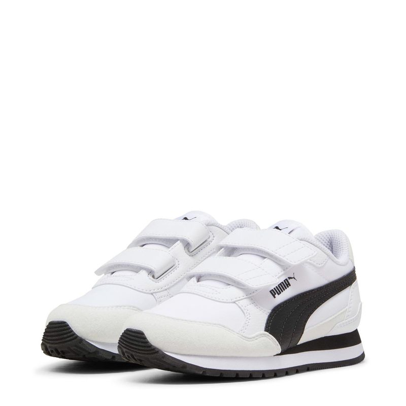 PUMA - St Runner V4 Zapatilla Urbana Unisex Blanco (28 a 35) Puma