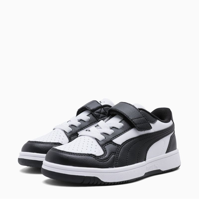 PUMA - Reb-L Ac+ Ps Zapatilla Urbana Niño Negro (28 a 35) Puma