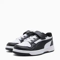 PUMA - Reb-L Ac+ Ps Zapatilla Urbana Niño Negro (28 a 35)