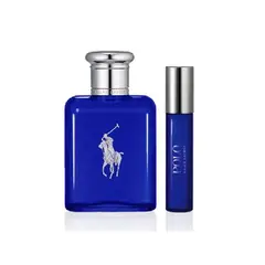 RALPH LAUREN - Set Perfume Hombre Polo Blue Eau de Toilette 75ml + 10ml