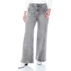 WADOS - Jeans Cargo Tiro Alto Mujer