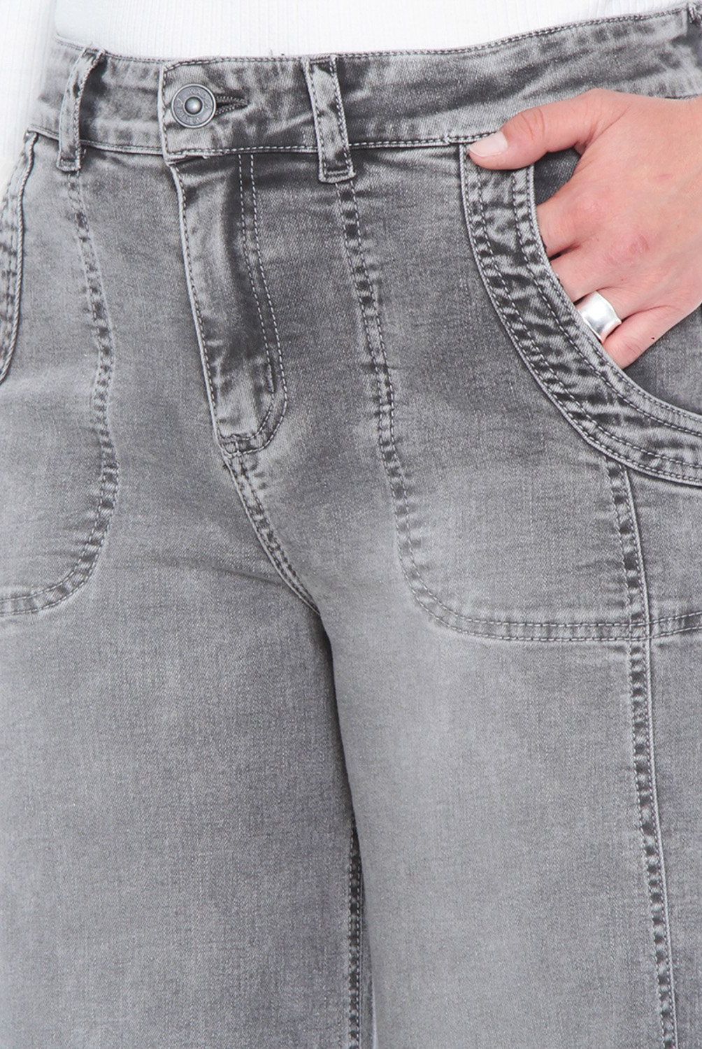 WADOS - Jeans Cargo Tiro Alto Mujer Wados