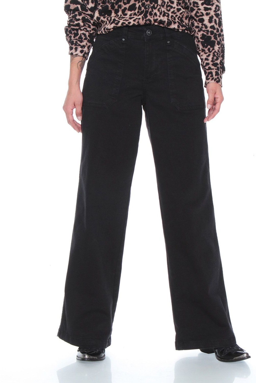WADOS - Jeans Recto Tiro Alto Mujer Wados