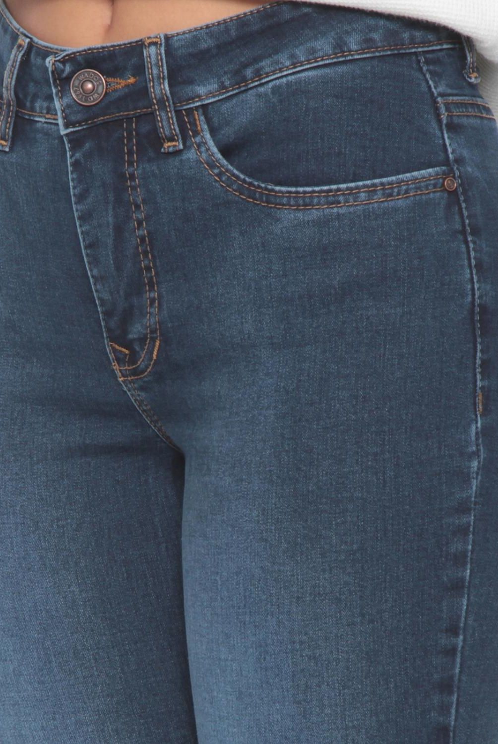 WADOS - Jeans Slim Tiro Alto Mujer Wados