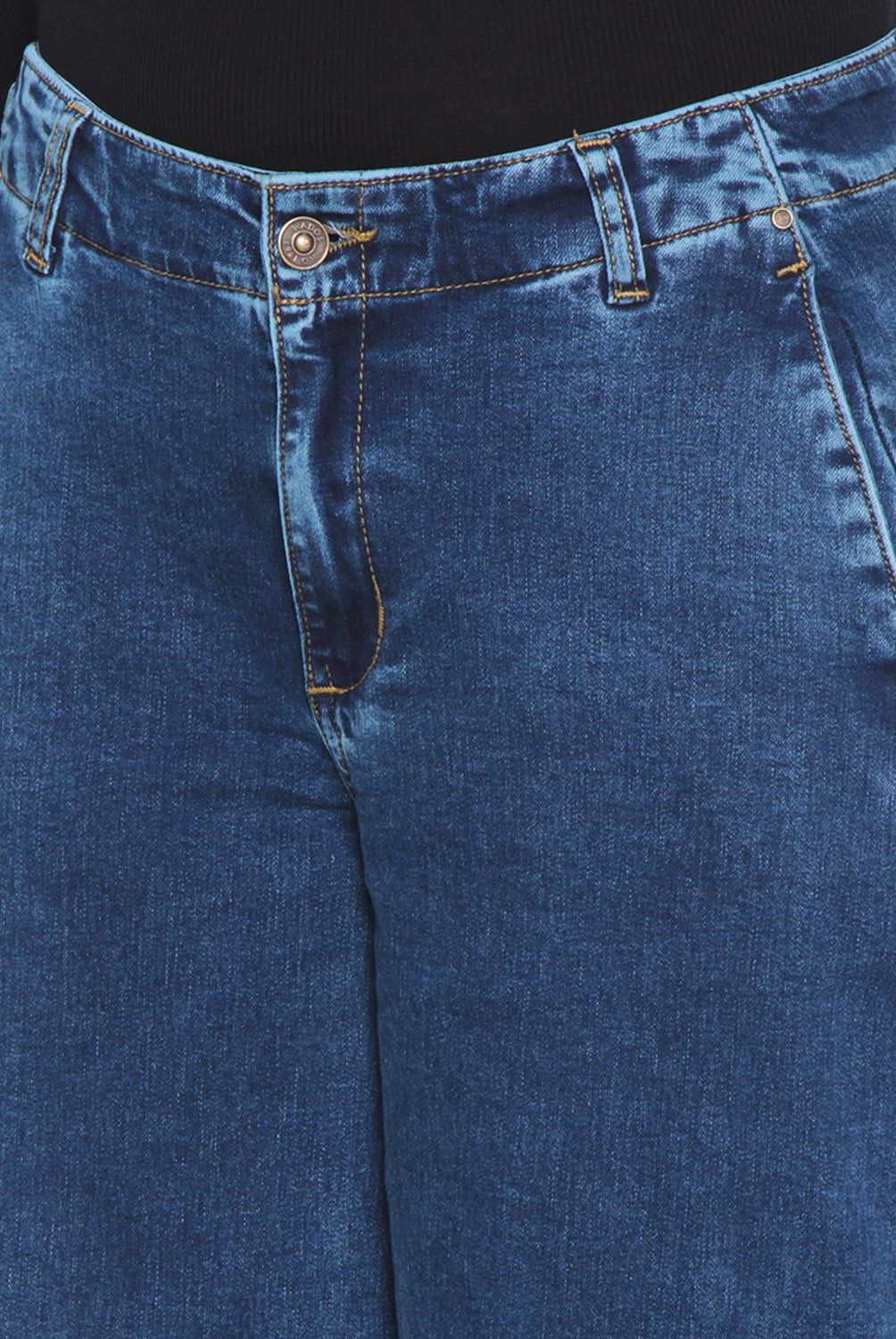WADOS - Jeans Wide Leg Tiro Medio Mujer Wados
