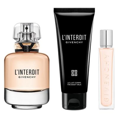 Imagen 2 del producto Set Perfume Mujer L'interdit Eau de Parfum 50ml + Crema Corporal 75ml + Travel Size 12,5ml
