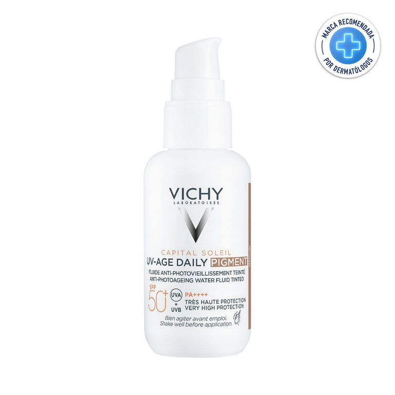 Protector Solar Capital Soleil UV Age Pigment Tono Medio 50+ 50ml