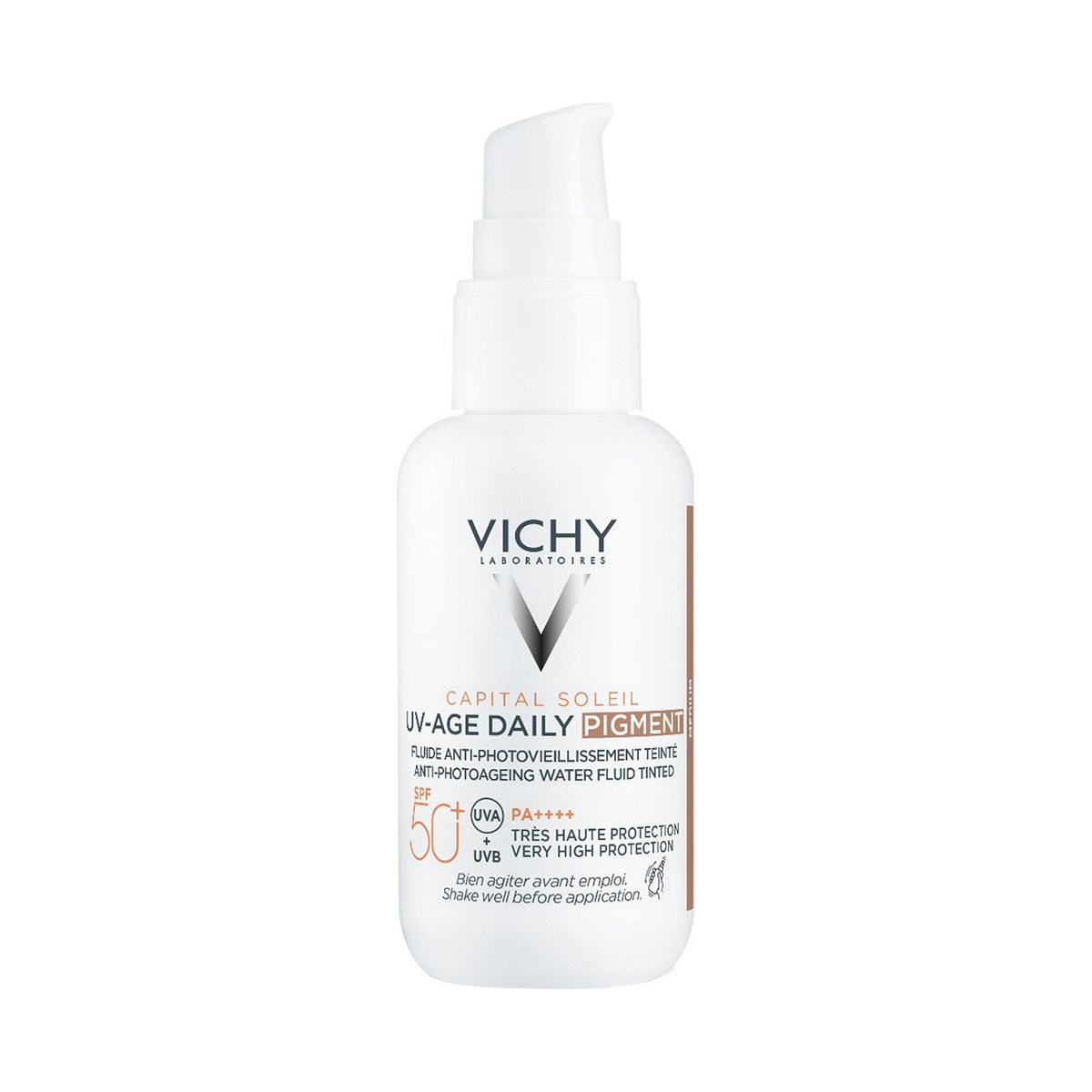 VICHY - Protector Solar Capital Soleil UV Age Pigment Tono Medio 50+ 50ml Vichy