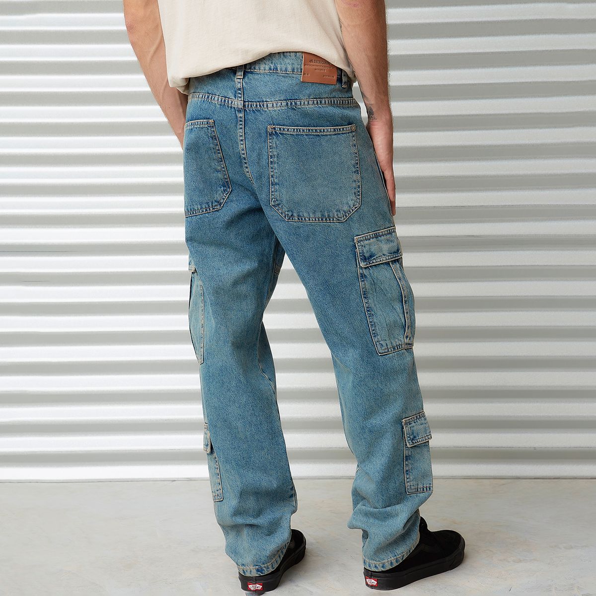 AMERICANINO - Jeans Cargo Hombre Americanino