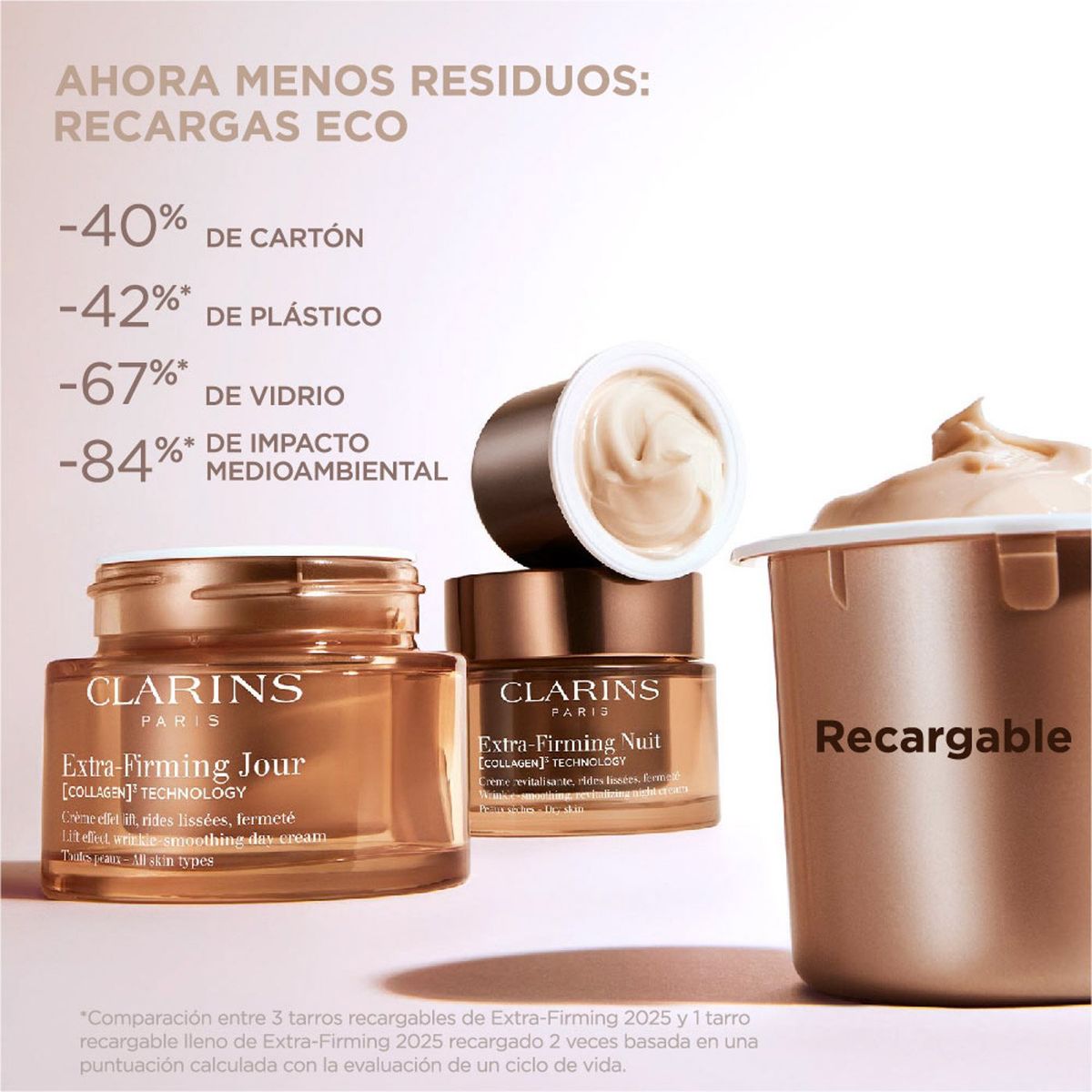 CLARINS - Crema De Noche Antiedad Extra Firming Recarga 50 Ml Clarins