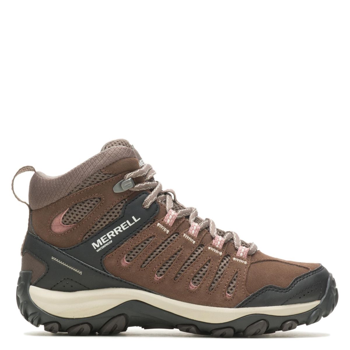 MERRELL - Crosslander 3 Mid Waterproof Zapatilla Outdoor Mujer Café Merrell