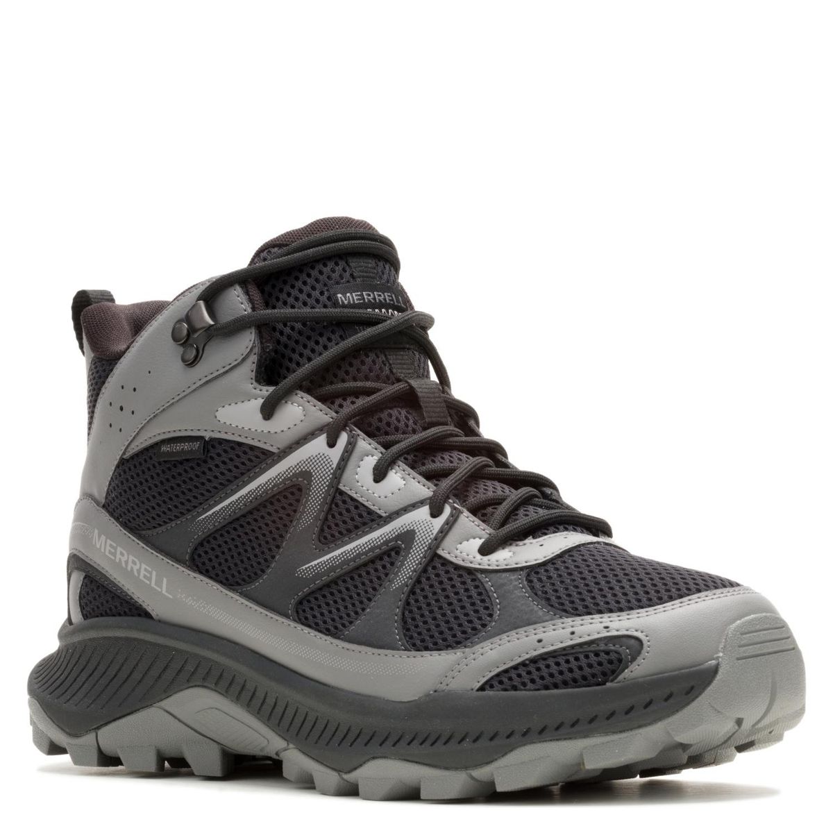 MERRELL - Tempo Exp Mid Waterproof Zapatilla Outdoor Mujer Negro Merrell