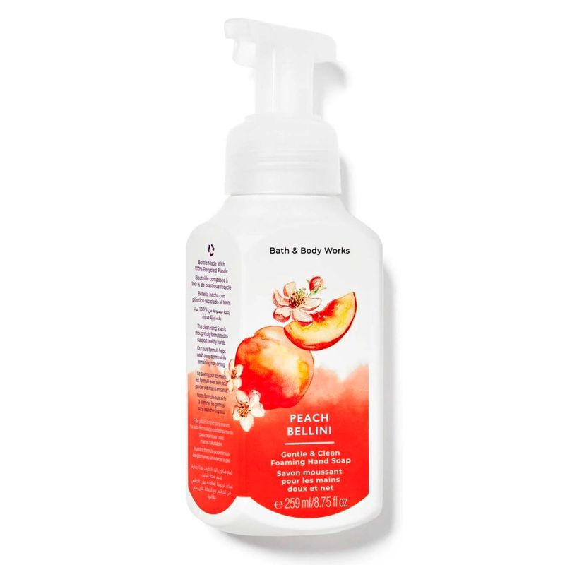 BATH & BODY WORKS - Jabón Espumoso Peach Bellini 259ml Bath & Body Work