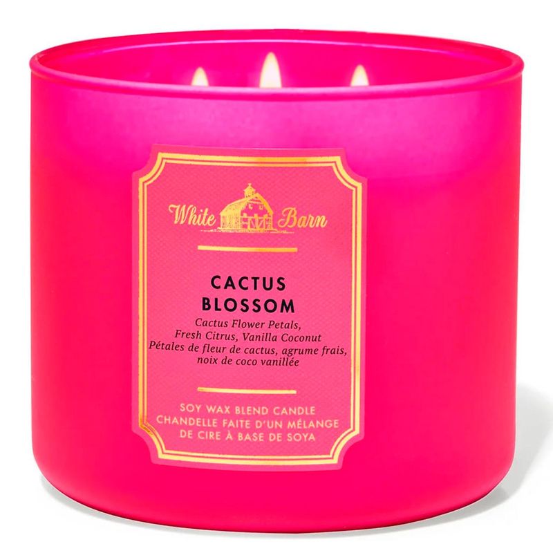 BATH & BODY WORKS - Vela Grande Cactus Blossom