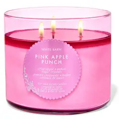 BATH & BODY WORKS - Vela Grande Pink Apple Punch