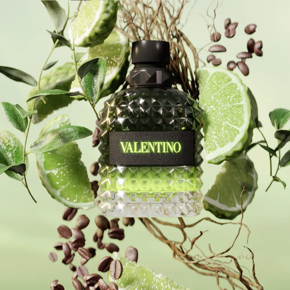 Valentino Born in Roma Green Stravaganza Uomo EDT 50 ml, foto 3