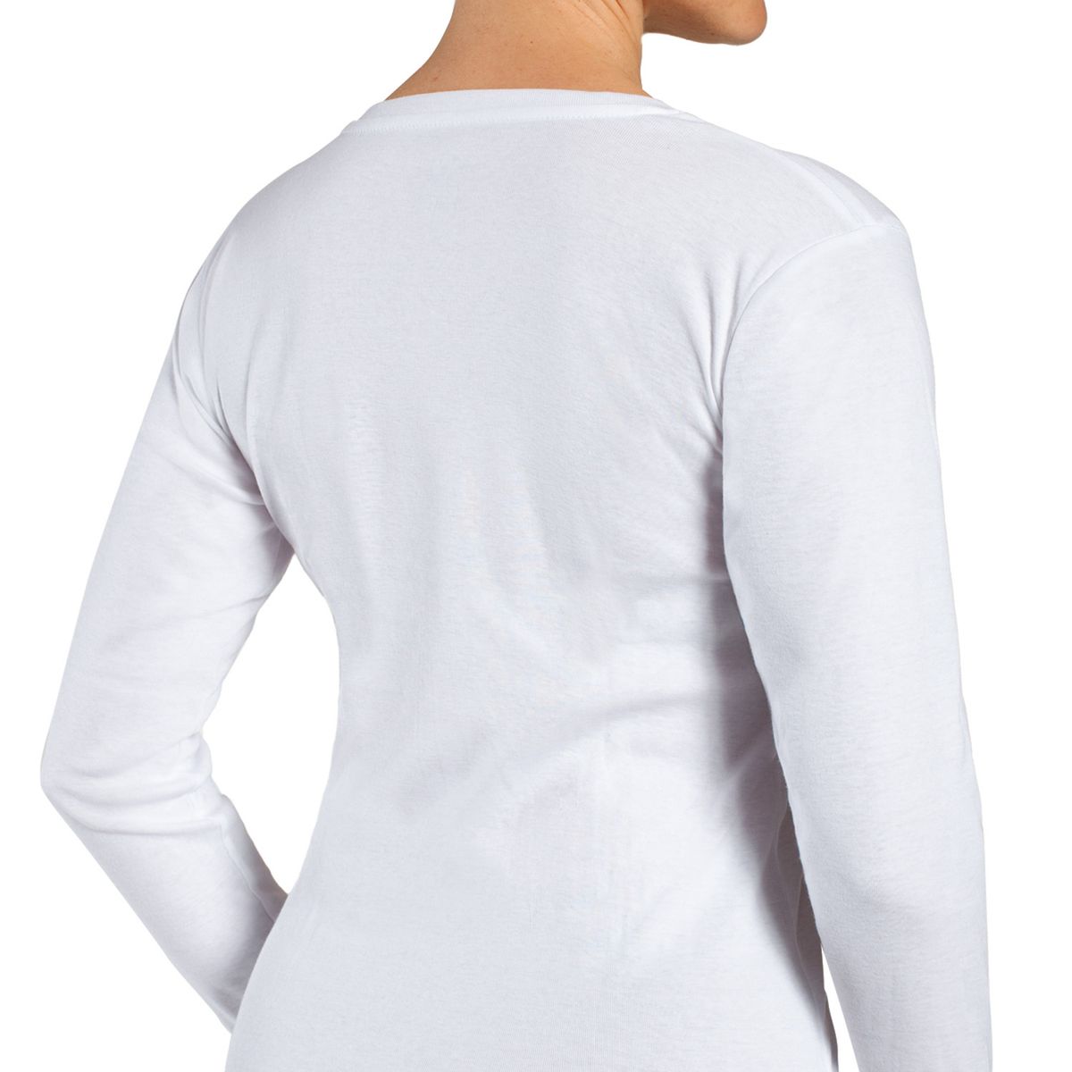 MONARCH - Camiseta Algodon V M.Larga Mujer Monarch