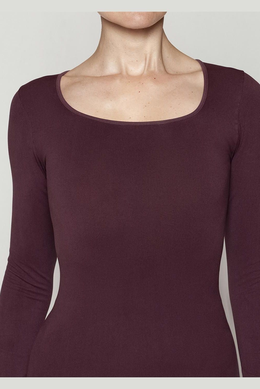 MONARCH - Polera Esencial Manga Larga Mujer Monarch